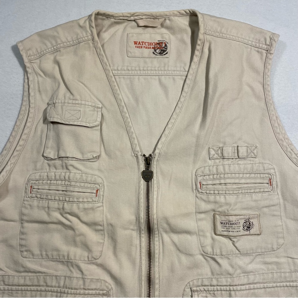 Watchout! Mens Outdoors Tactical Vest Size XL / Free Your Nature